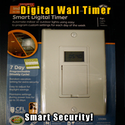Wall Timer Outdoor Lighting