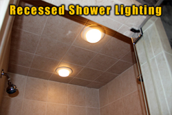 Recessed Lighting in Shower